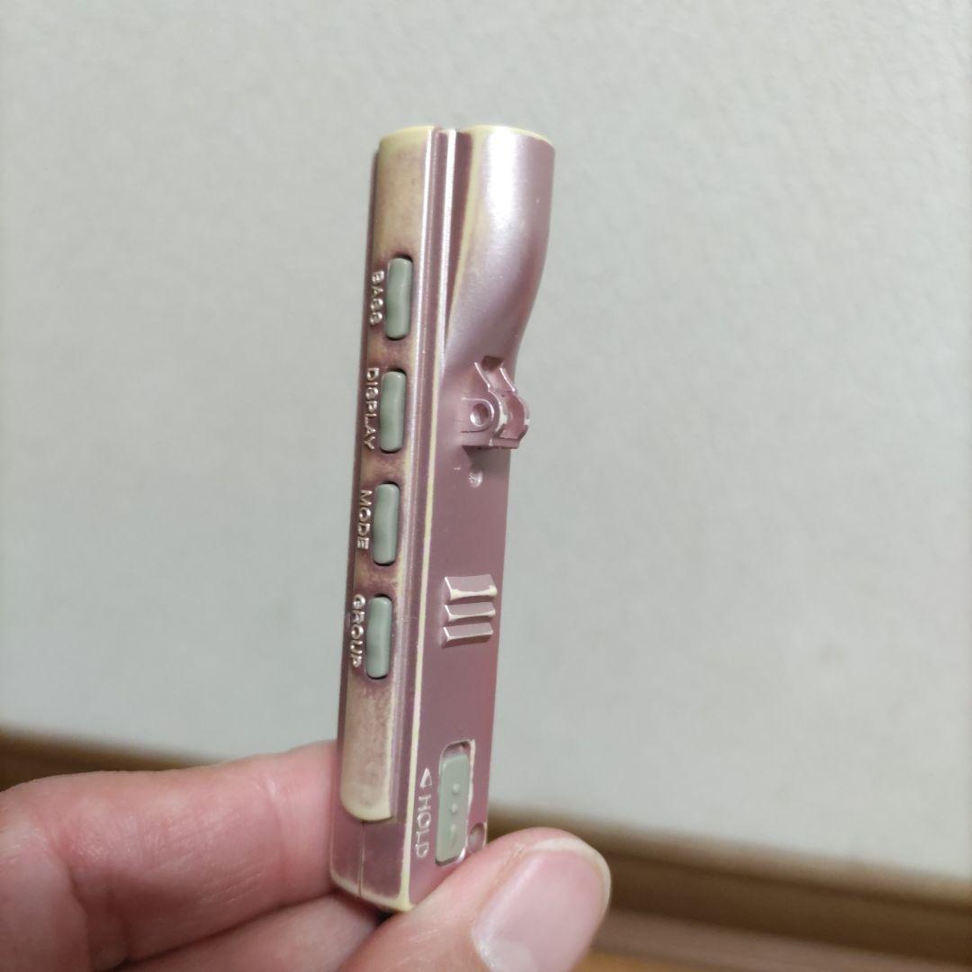 SHARP auvi MDプレイヤー　シルバーピンク