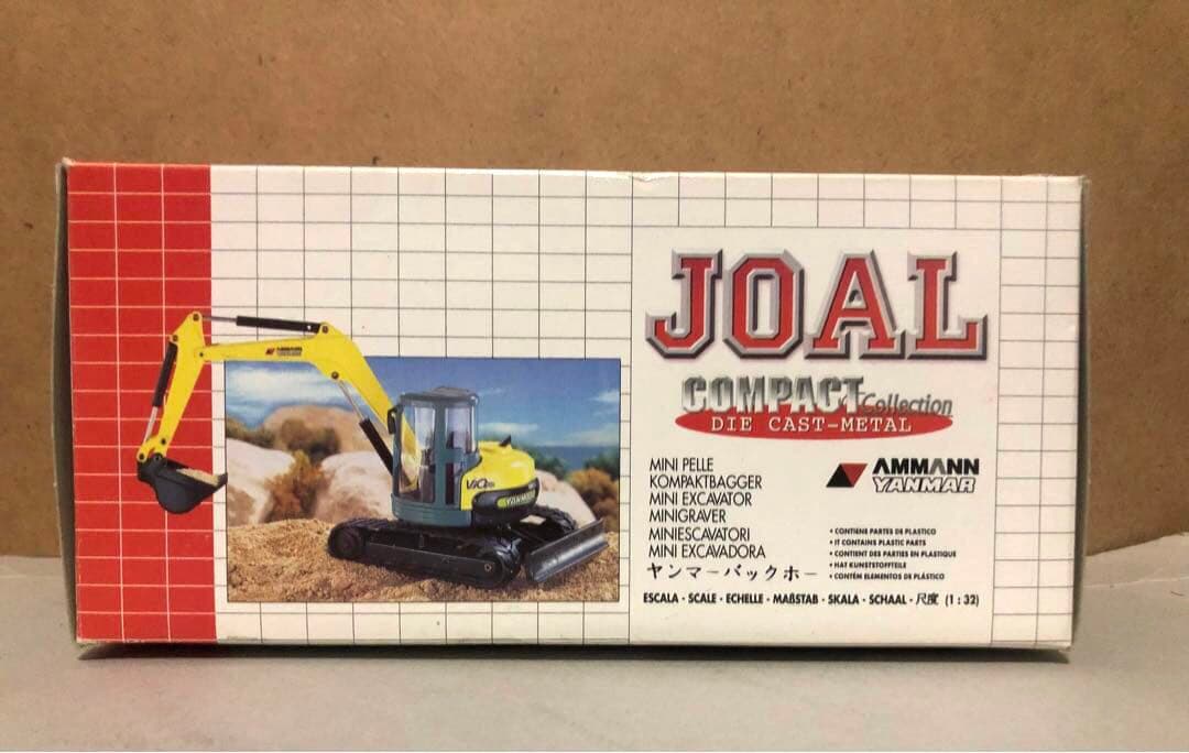 JOAL製YANMAR ヤンマーViO70 ミニショベル1/32国内Ver美品✨