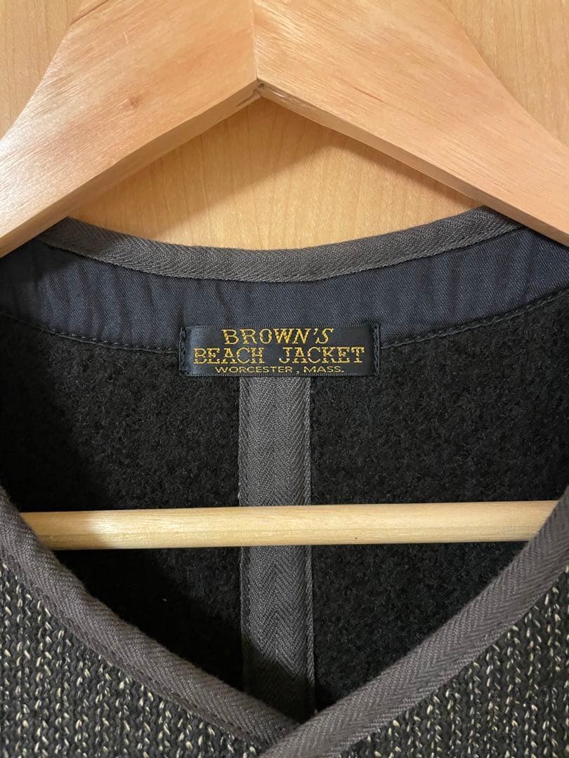 ブラウンズビーチ　ベスト　サイズ36 oxgry fullcount