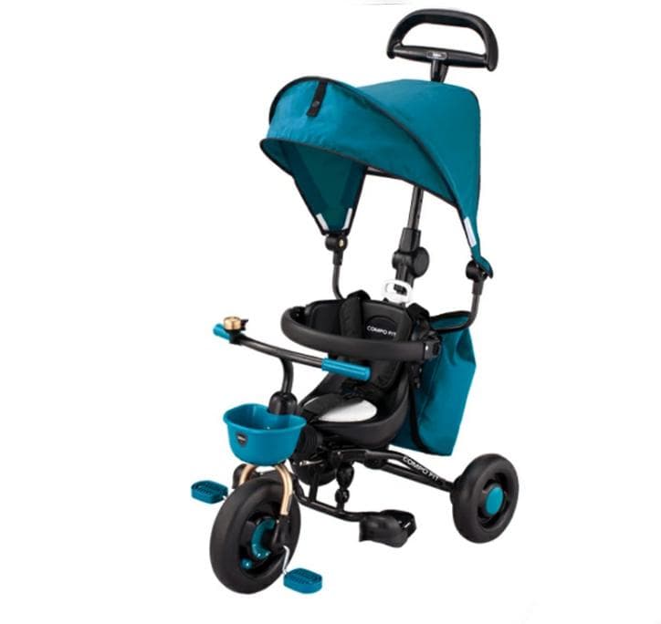 美品 ides コンポフィット2 ♪ アイデス三輪車◆タイヤロック付◆制御棒付◆