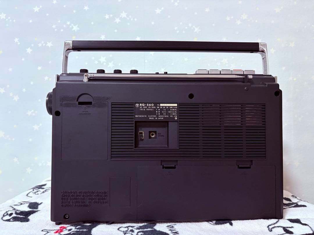 ナショナル ラジカセ　RQ-560　動作品　レトロ