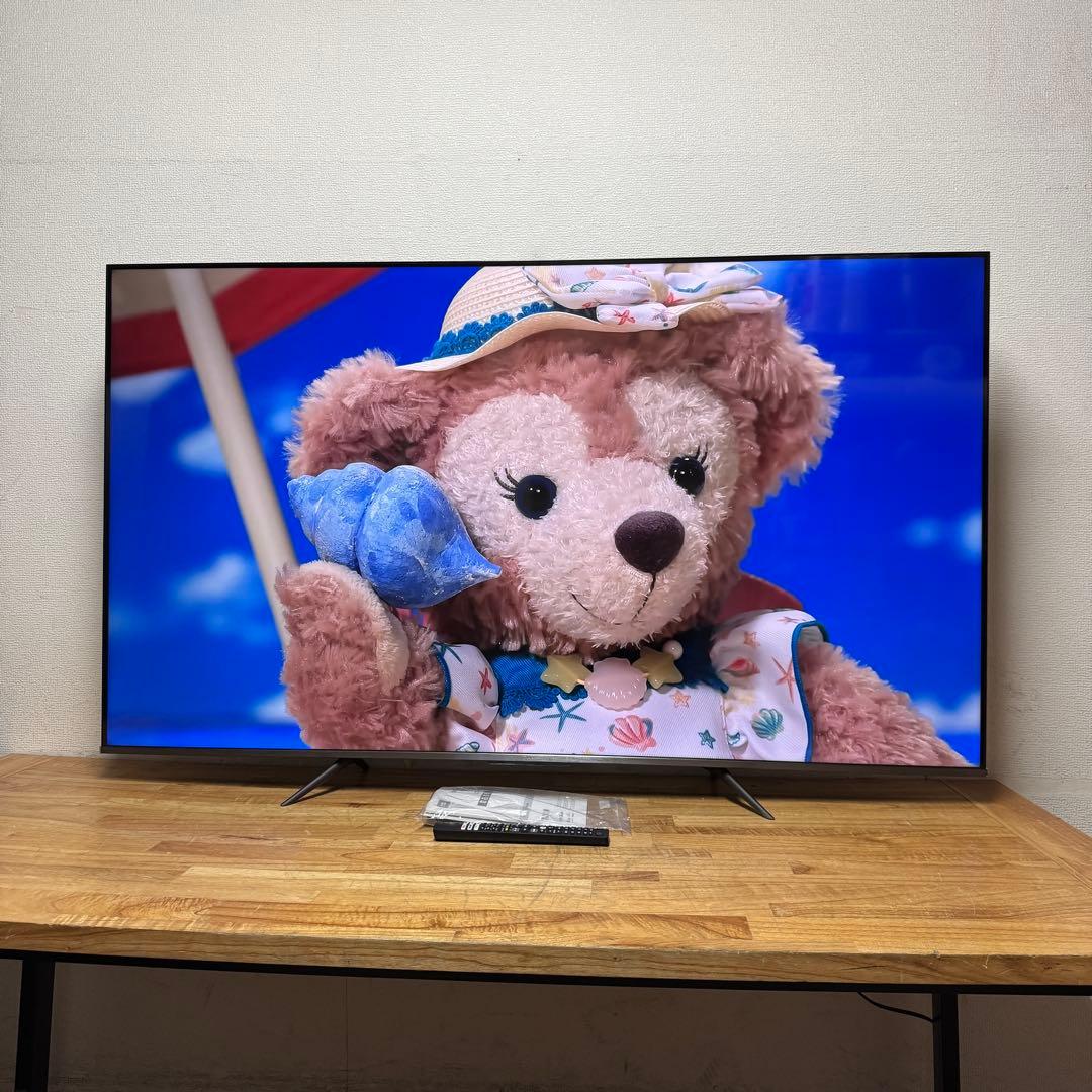 TCL 65インチ 4K 液晶テレビ 65C636 量子ドット 動画アプリ搭載