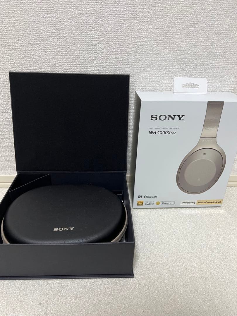 SONY ワイヤレスヘッドホン ノイズキャンセリング WH-1000XM2