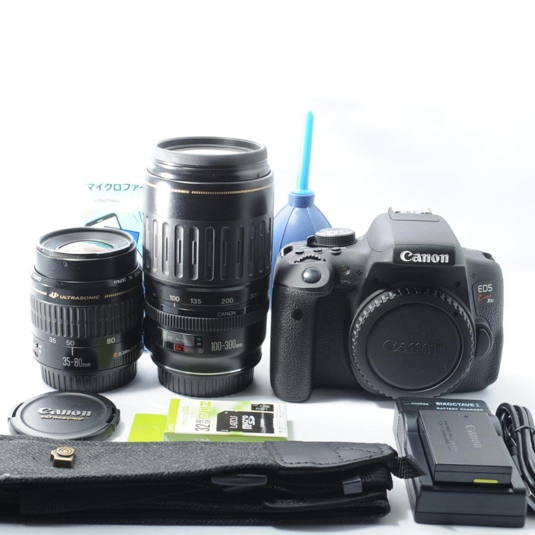 家族も風景写真も綺麗に❗️Canon Kiss X8i✨Wi-Fiでスマホに転送