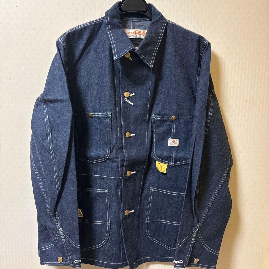 SUGARCANE ブルーデニム カバーオール 42 美品