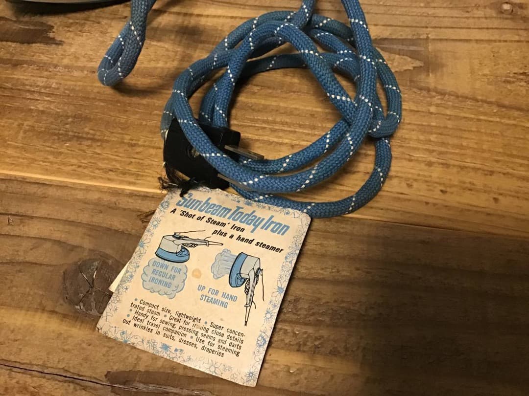 ★レトロ家電/サンビーム/1972年/高級スチーム/アメリカン家電/アイロン