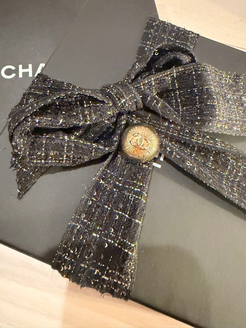 特別お値下げ　CHANEL 25/26 秋冬プレハートゴールドロング ネックレス