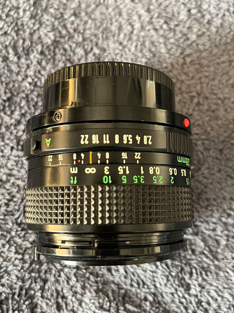 キャノン A-1 極美品 モータードライブ付+レンズ３本