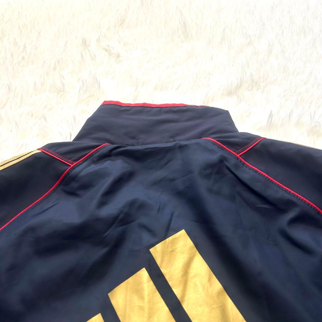 adidas professional セットアップウォーマー 裏起毛 Oサイズ