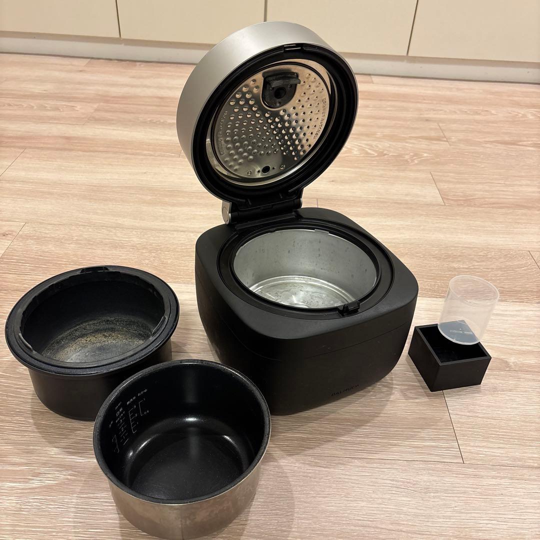 11/9までの大幅値下げ！ BALMUDA K08A-BK バルミューダ 炊飯器