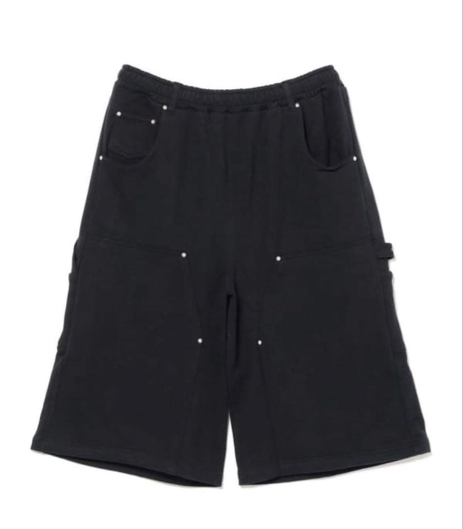 FUTURE ARCHIVE スウェットダブルニーショートパンツ