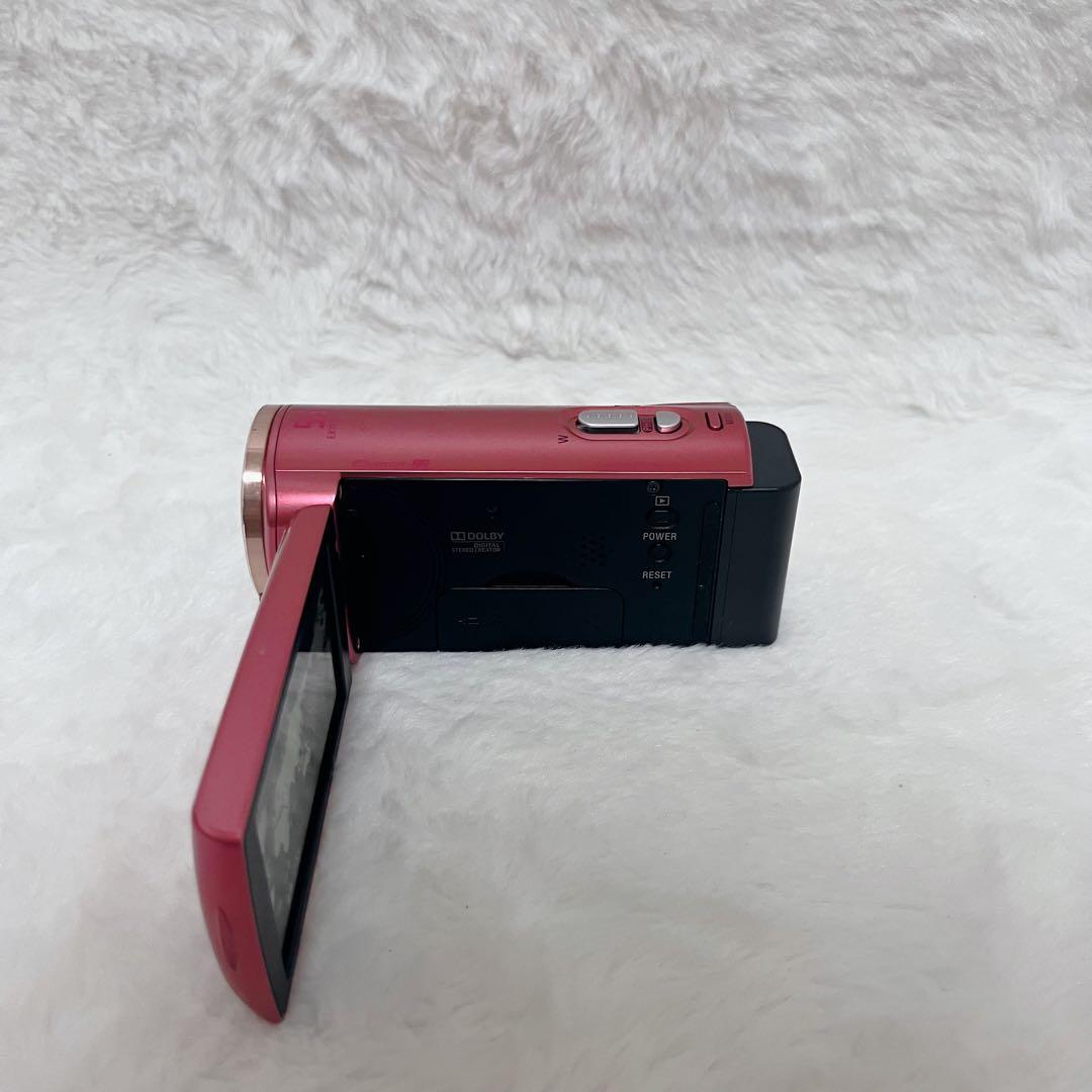 【極美品】 SONY HDR-CX270V ビデオカメラ ピンク デジタルカメラ