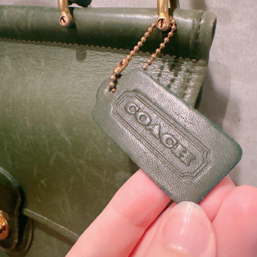 オールドコーチ COACH ウィリス ショルダーバッグ ダークグリーン