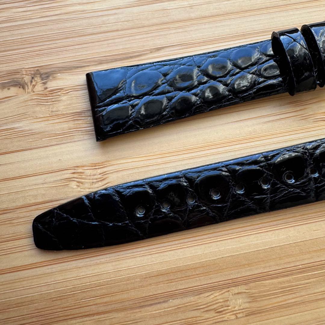 17mm セイコー ベルト ワニサイド DA62&DA51 2本セット