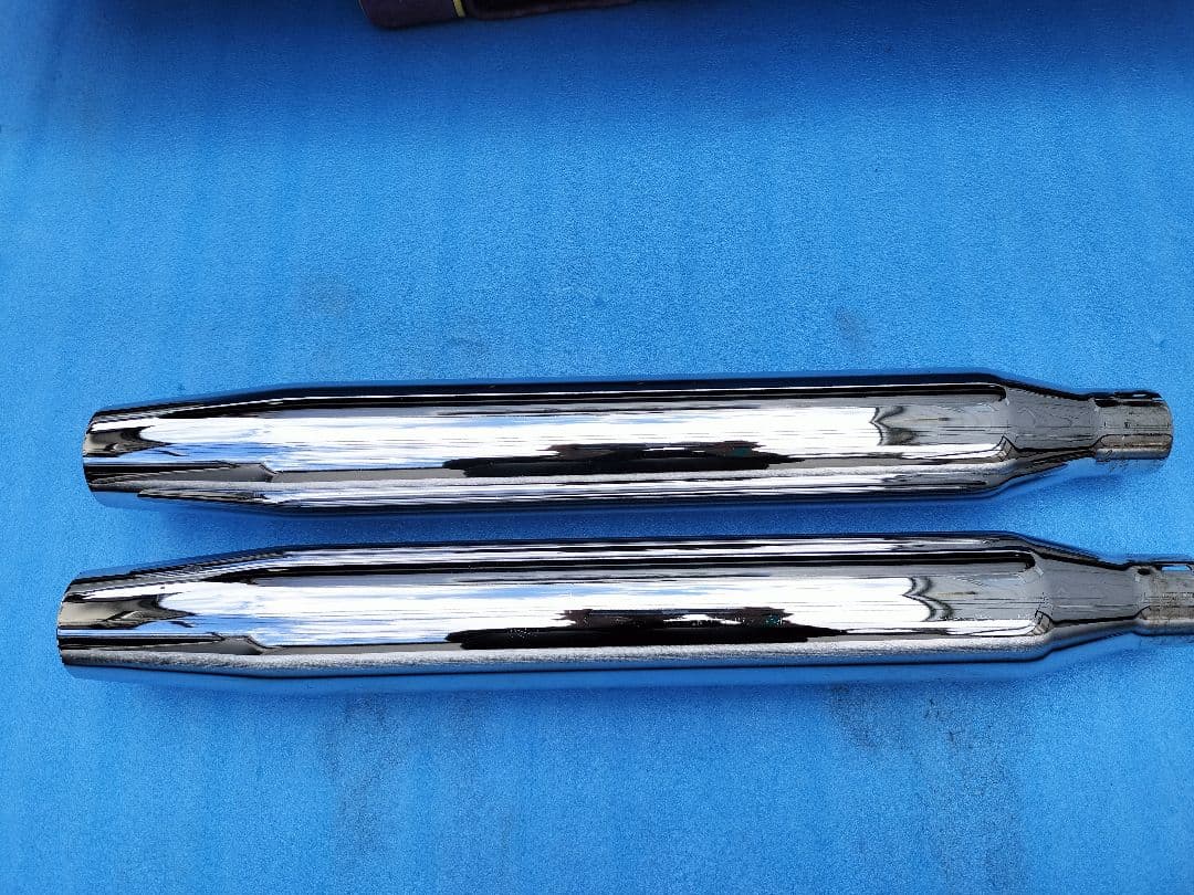 ハーレー　ダイナ　クロームワークス 3インチ テーパード スリップオンマフラー