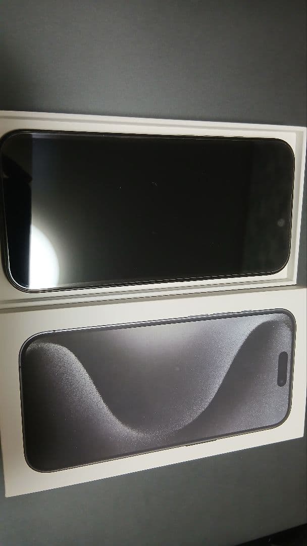 Apple iPhone 15 Pro 本体　ブラックチタニウム
