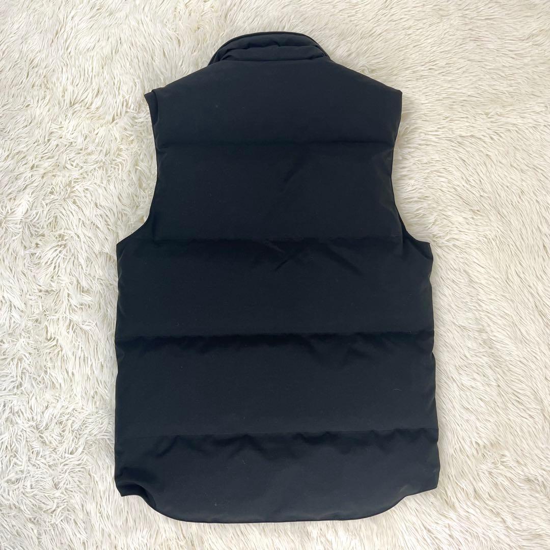【極美品/希少】カナダグース ギャルソンベスト ブラックレーベル 黒 Sサイズ