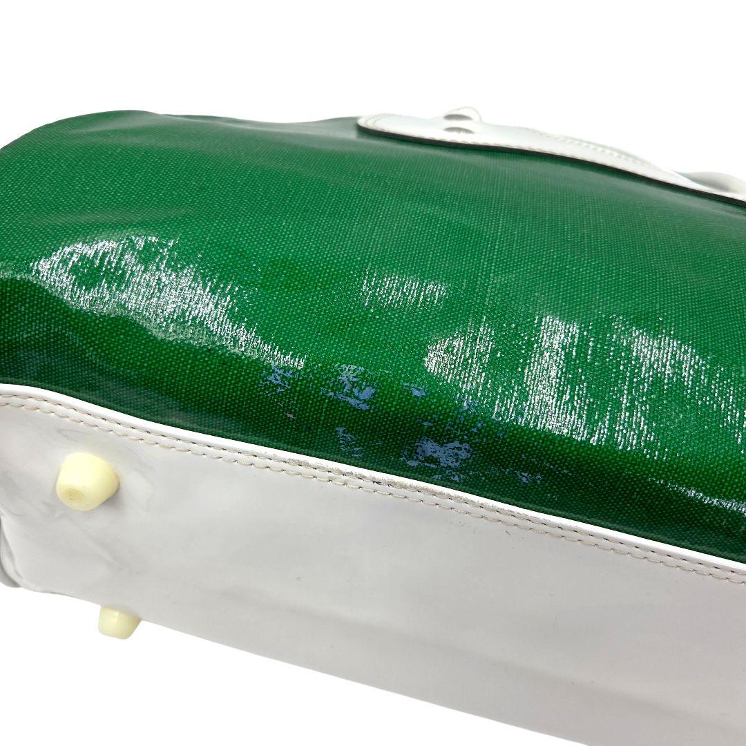 入手困難 80's 90's●ASICS y2k エナメルバッグ ヴィンテージ