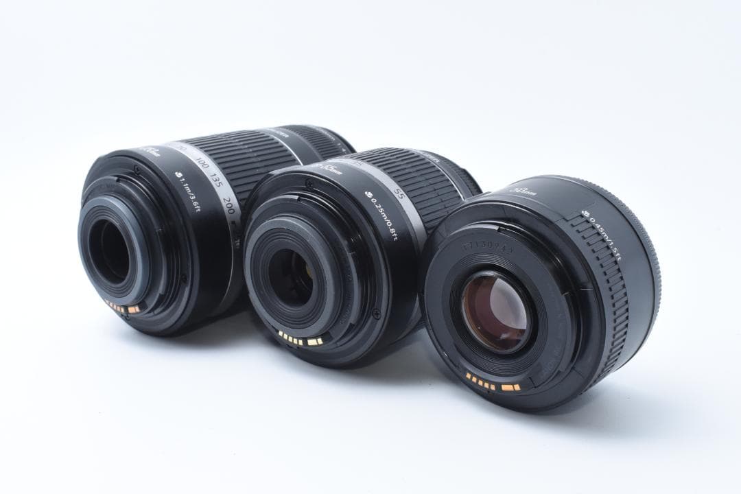 ★美品★ Canon EOS 80D トリプルレンズセット