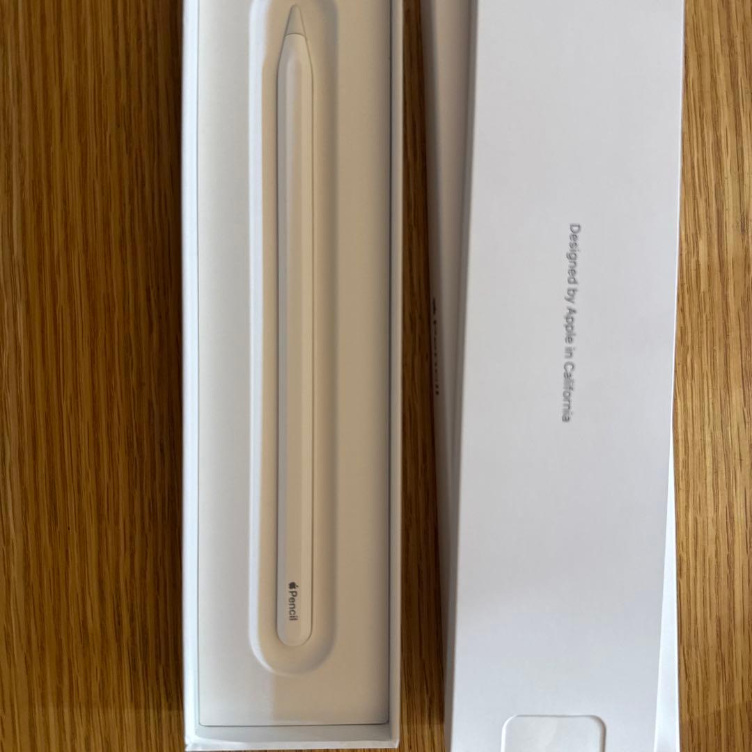 即日発送　第二世代　Apple Pencil (ホワイト) 箱付き