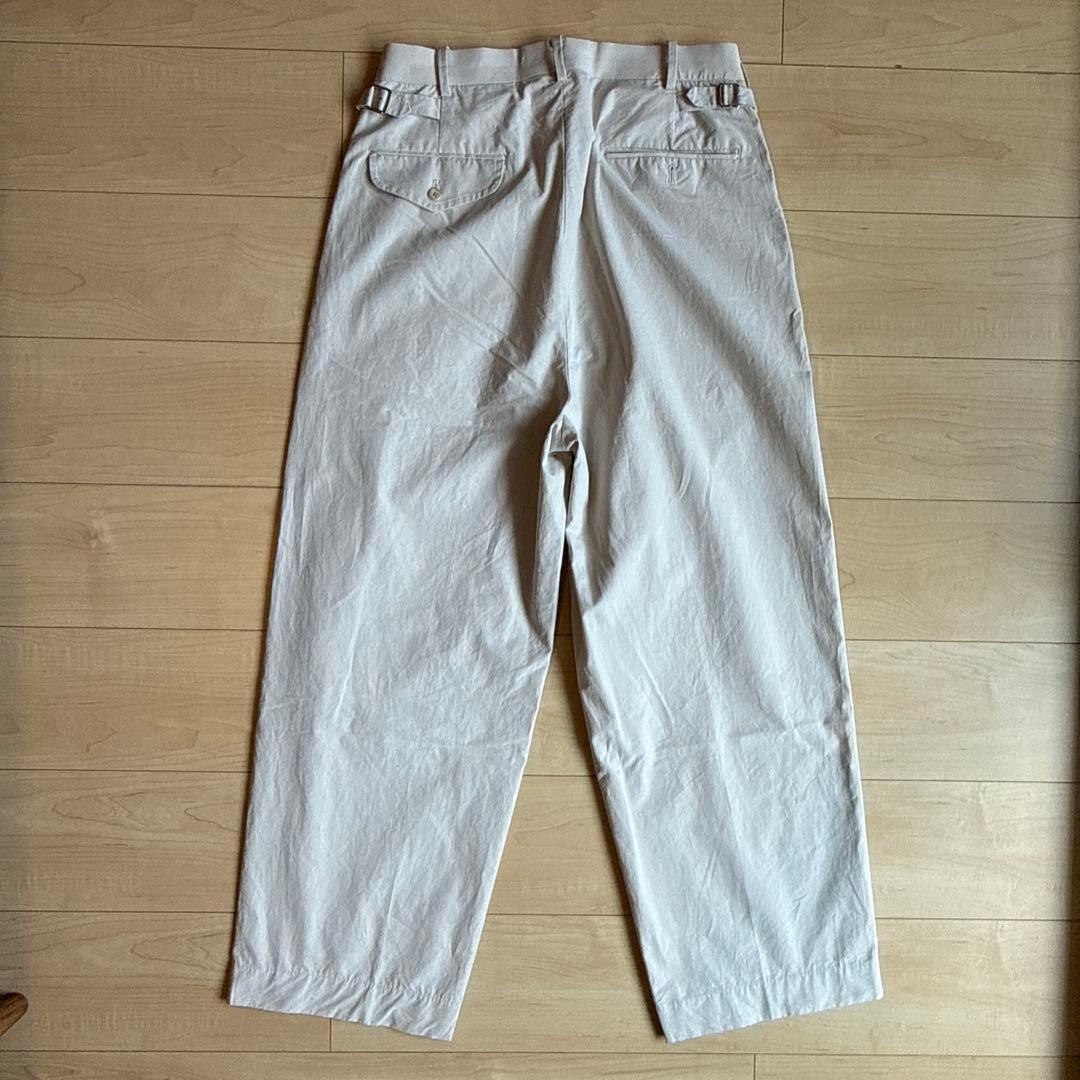 A.PRESSE 24ss ハイデンシティーウェザークロストラウザー