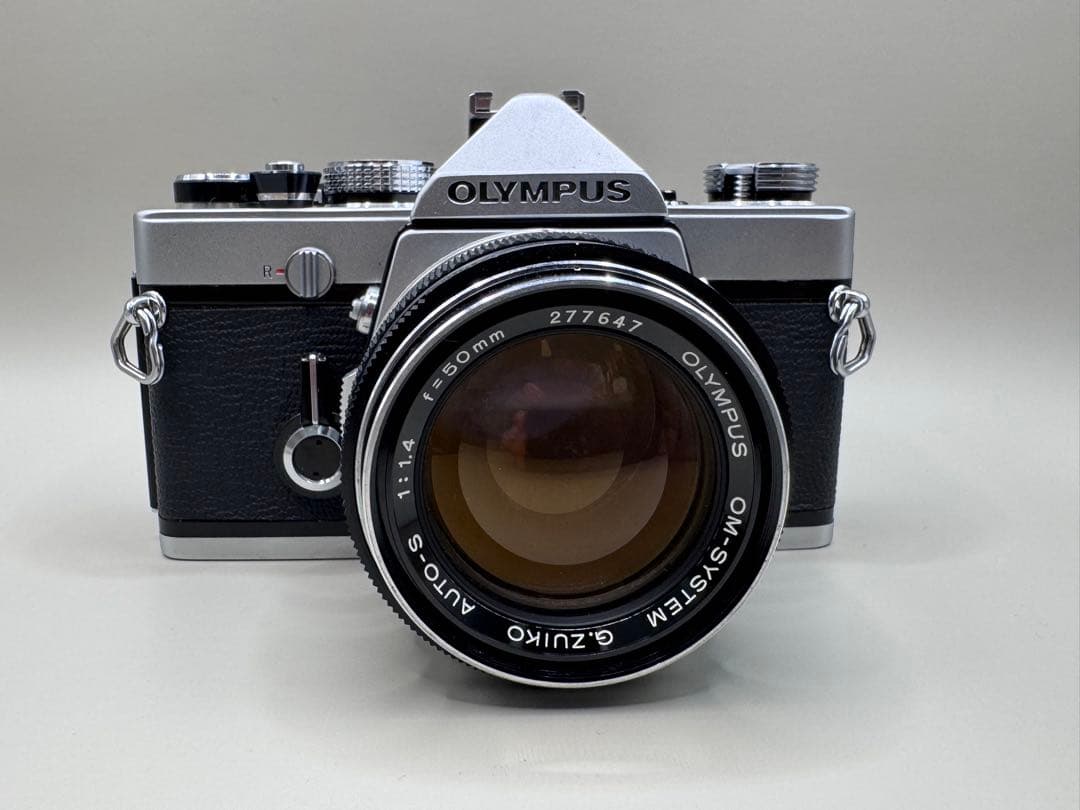 【美品】 OLYMPUS OM-1 / G.ZUIKO 50mm 1:1.4