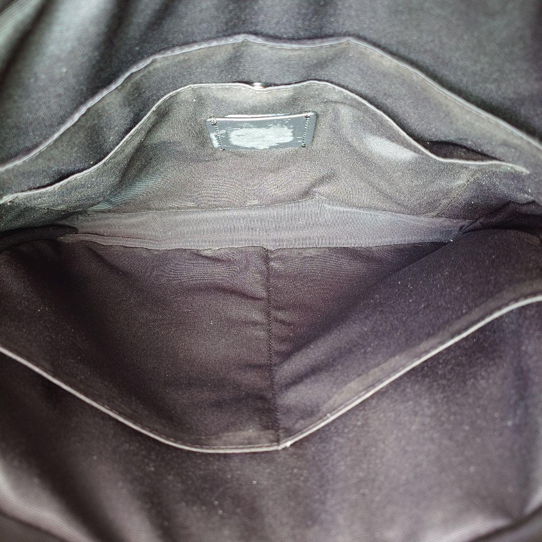 コーチ 2way ショルダーバッグ A4収納可能 ビジネス 斜め掛け 黒