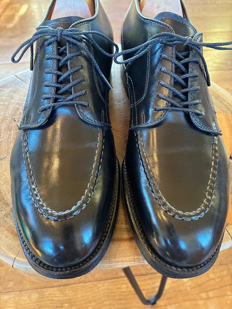 Alden オールデン Uチップ ７1/2D モディファイドモックトゥ カーフ