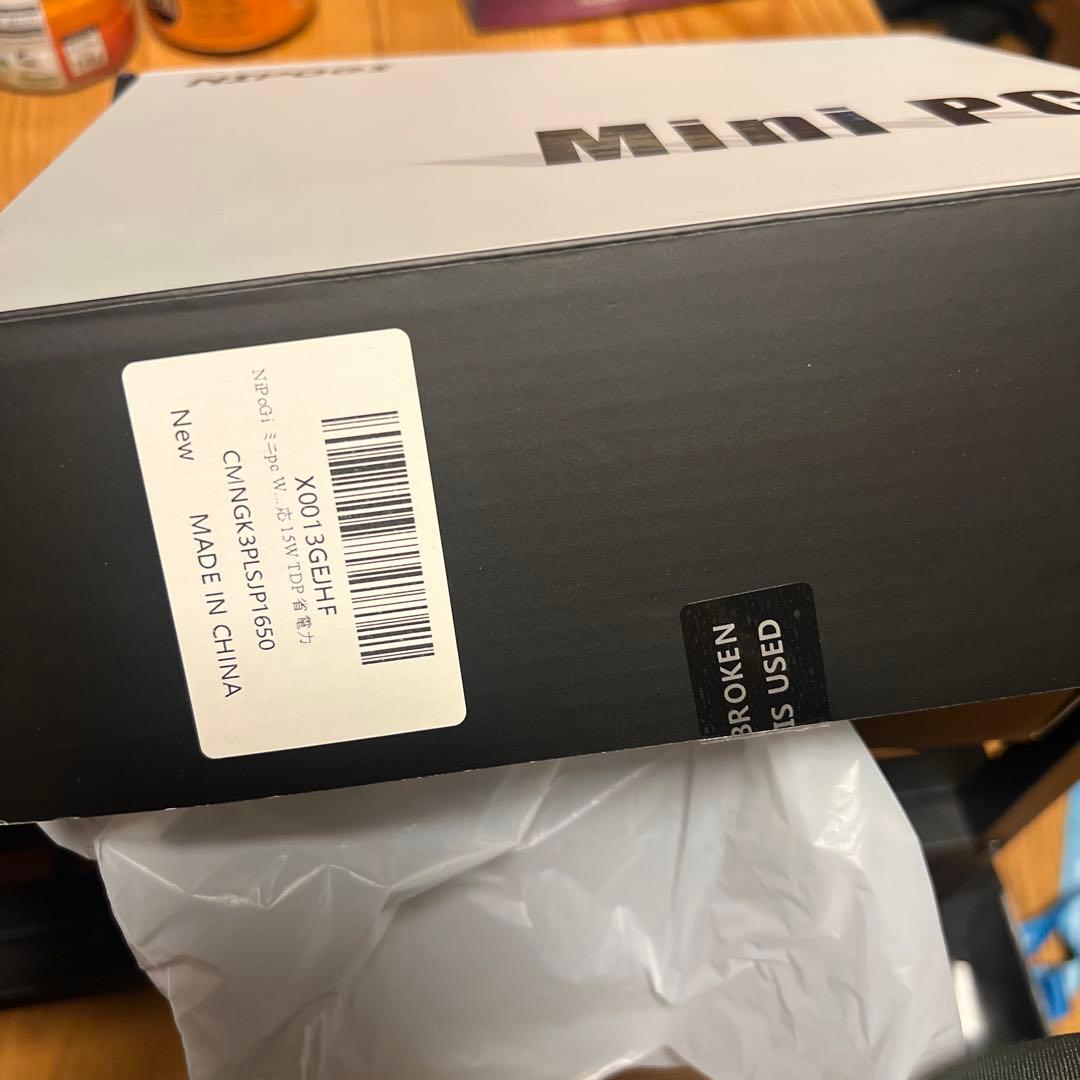 NIPOGI ミニPC n95 16GB 512GB