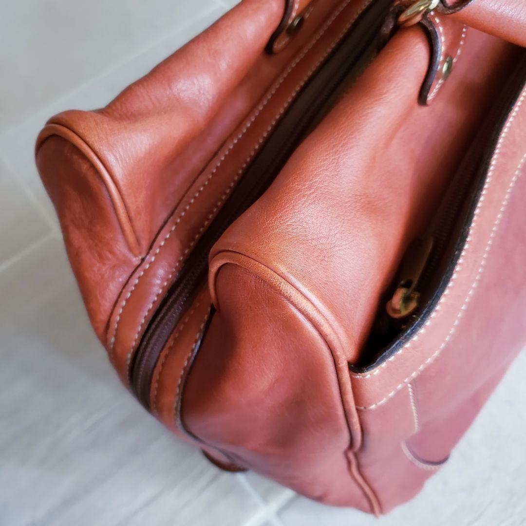 ★美品★　INDEED　インディード　レザー　ボストンバッグ　OPTIMA