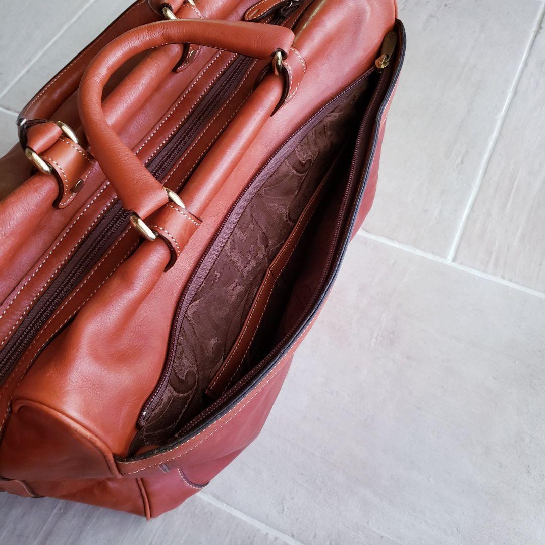 ★美品★　INDEED　インディード　レザー　ボストンバッグ　OPTIMA