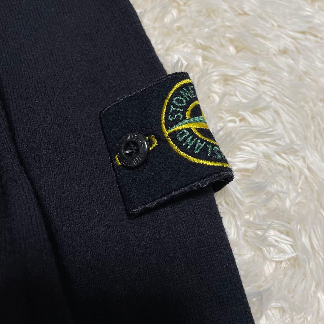 STONE クルーネック ニットセーター ブラック Mサイズ