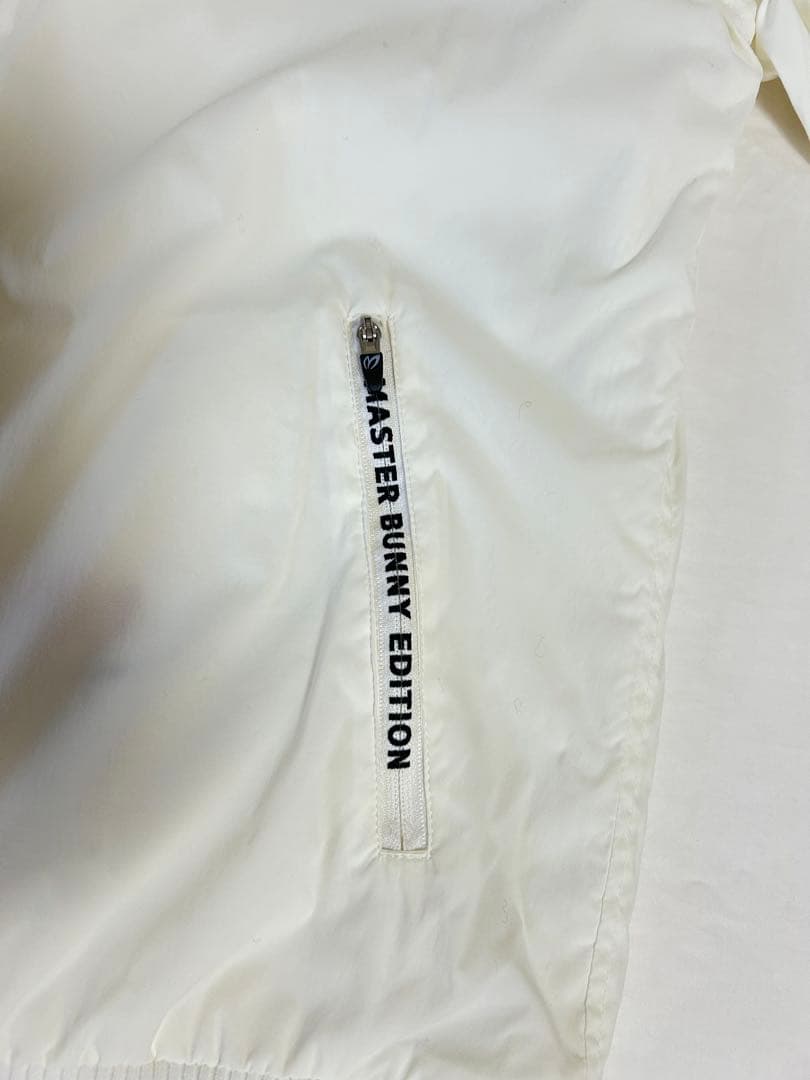 白ジップアップ リバーシブルジャケット