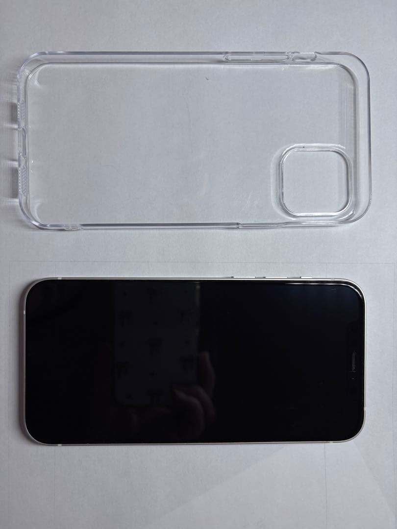 iPhone12 ホワイト　128GB 傷なし　ケース付き