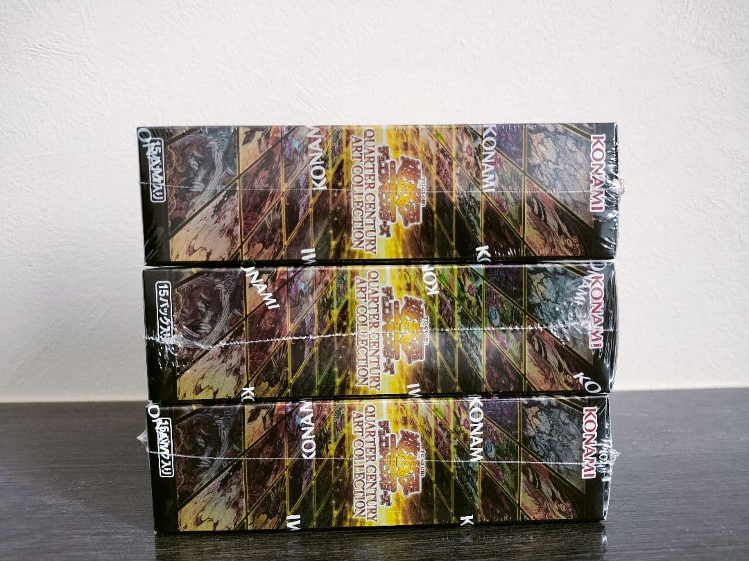 遊戯王 QUARTER CENTURY 　クォーター　アーコレ 3BOX 新品