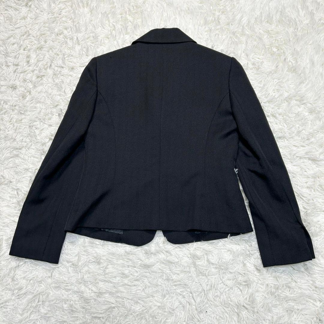 【美品】ミチコロンドン フォーマル スーツ キッズ 150 ブラック 卒服