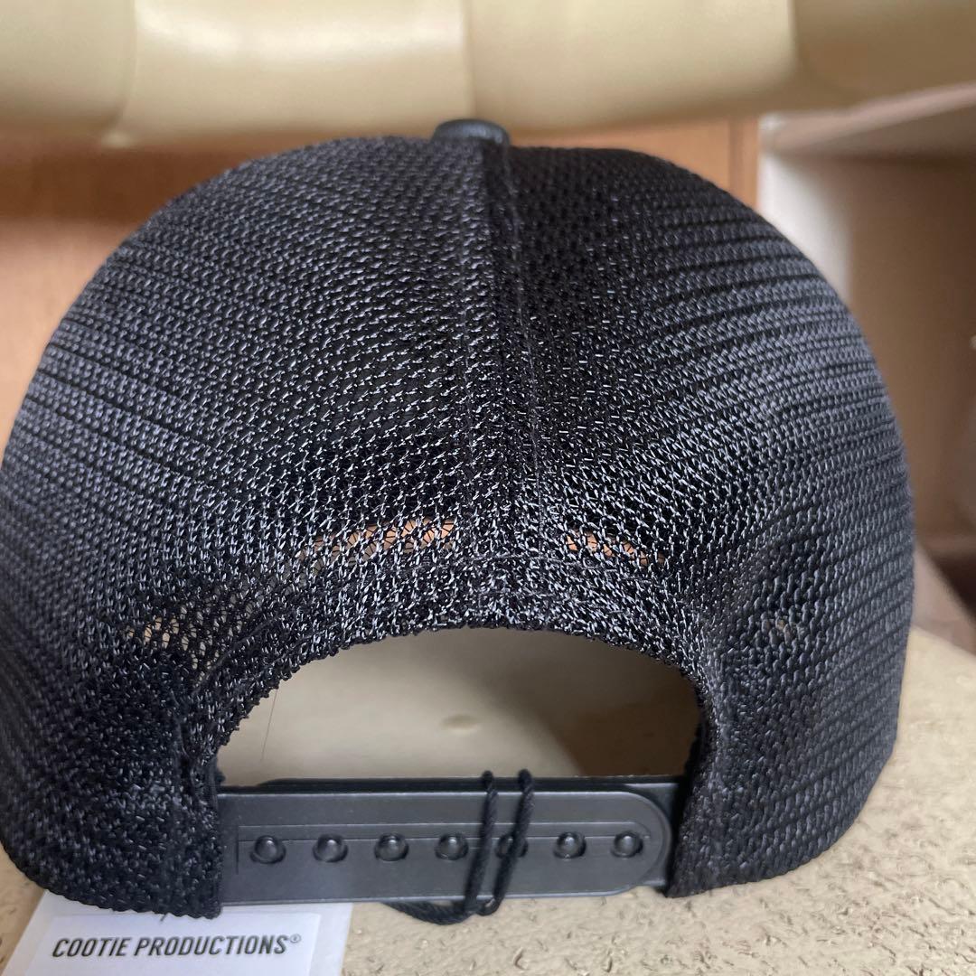 COOTIE レザーブラックキャップ　kj 森下直哉