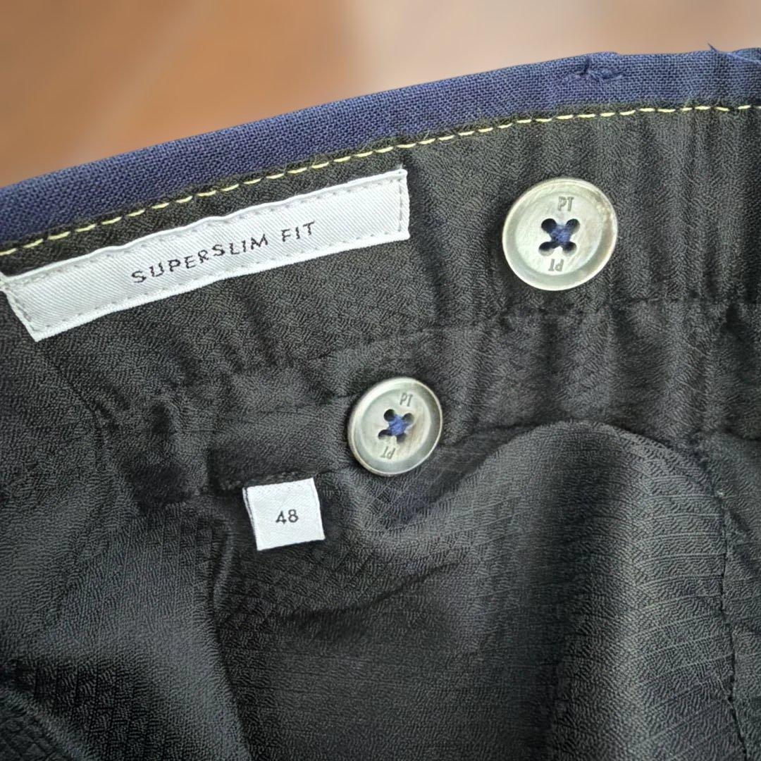 TAGLIATORE/PT TRINOセットアップ ネイビービジネススーツ