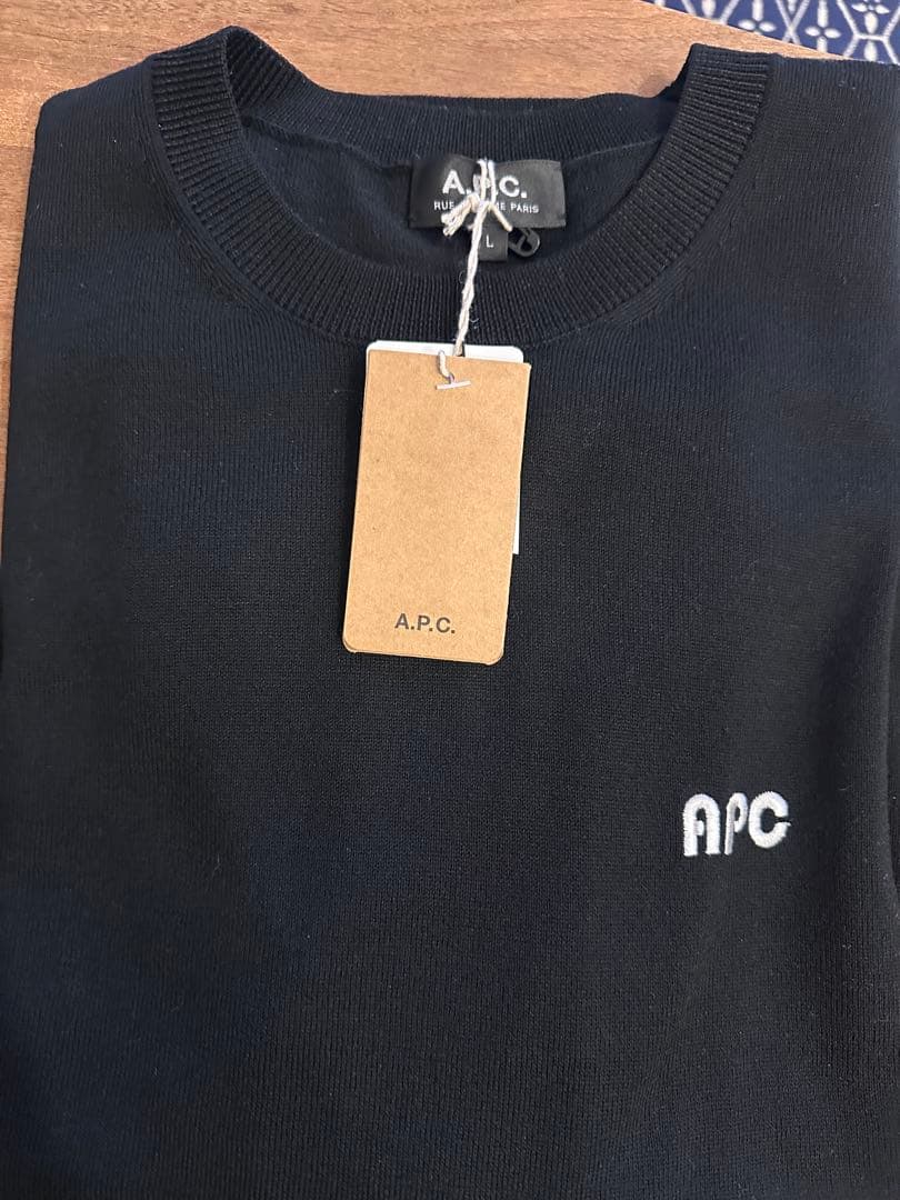 未使用品 APC A.P.C. PATRICK セーター L ブラック