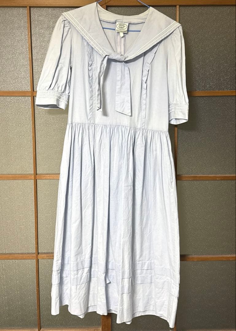 1980's ローラアシュレイ セーラードレス
