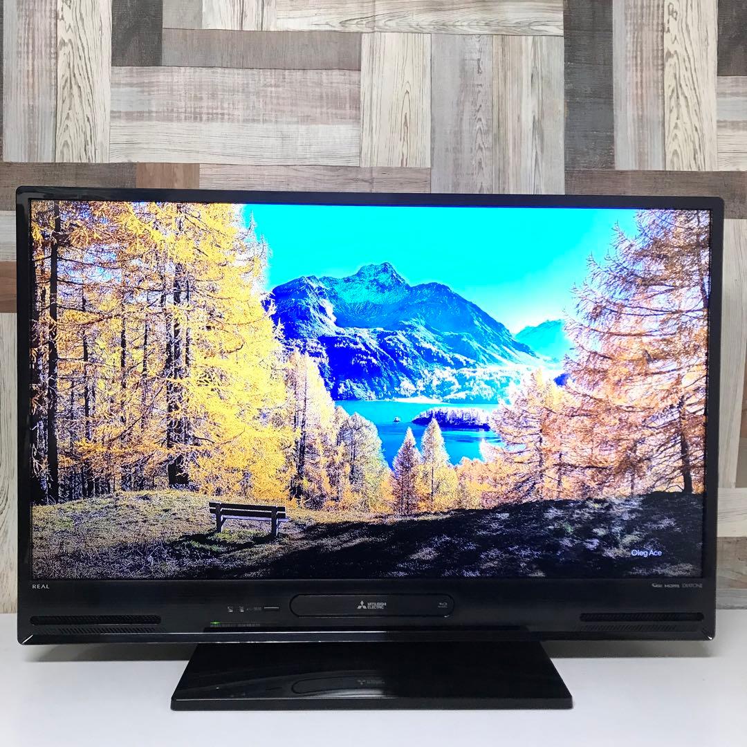 即日受渡❣️全国送料込三菱40型液晶テレビブルーレイ＆HDD1TB内蔵