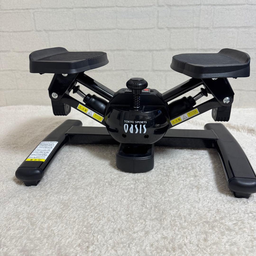 極美品 東急スポーツオアシス　プレミアムツイストエアロステッパーSP-200 黒