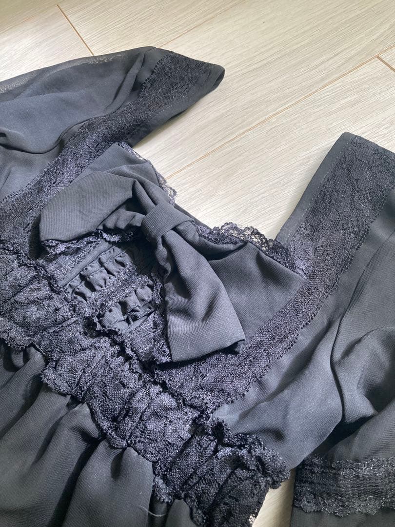 希少 00s LIZLISA TRALALA ビックリボントップス y2k