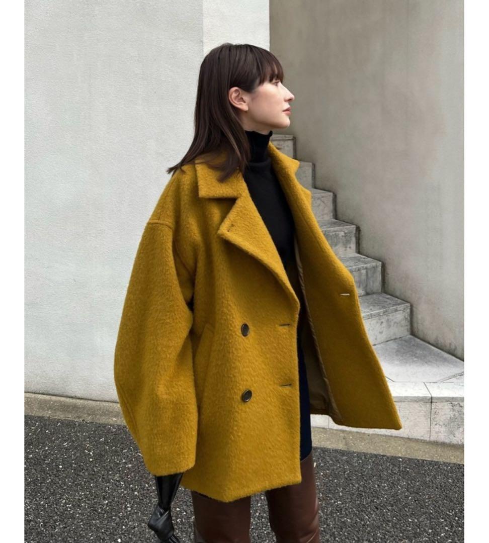 CLANE OVER LINE DOUBLE COAT サイズ2