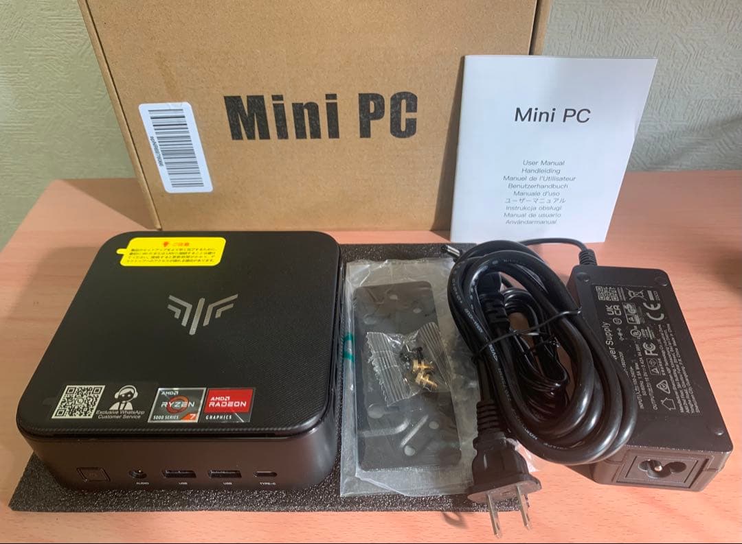 NIPOGI E3B Ryzen7 5825U 16GB 512GB ミニP C