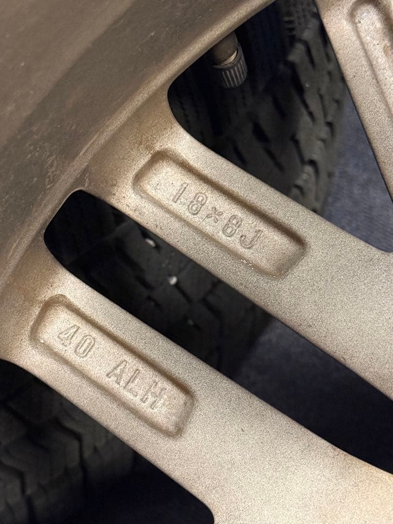 トヨタ純正 220系 クラウン RS リミテッドⅡ マットブラック塗装