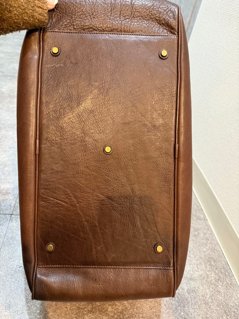 GANZO ボストンバック　レザー