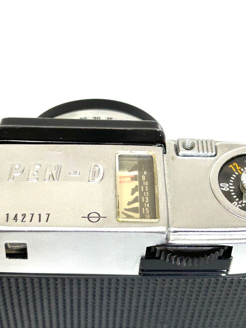 【完動品・美品】Y-123 OLYMPUS PEN D 稀少