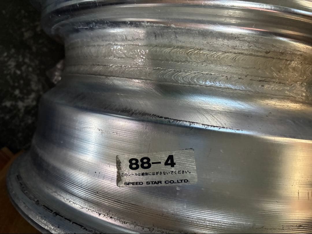 ゆ*ん様 15インチ Speed Ster 多角形デザインホイール 4個セット