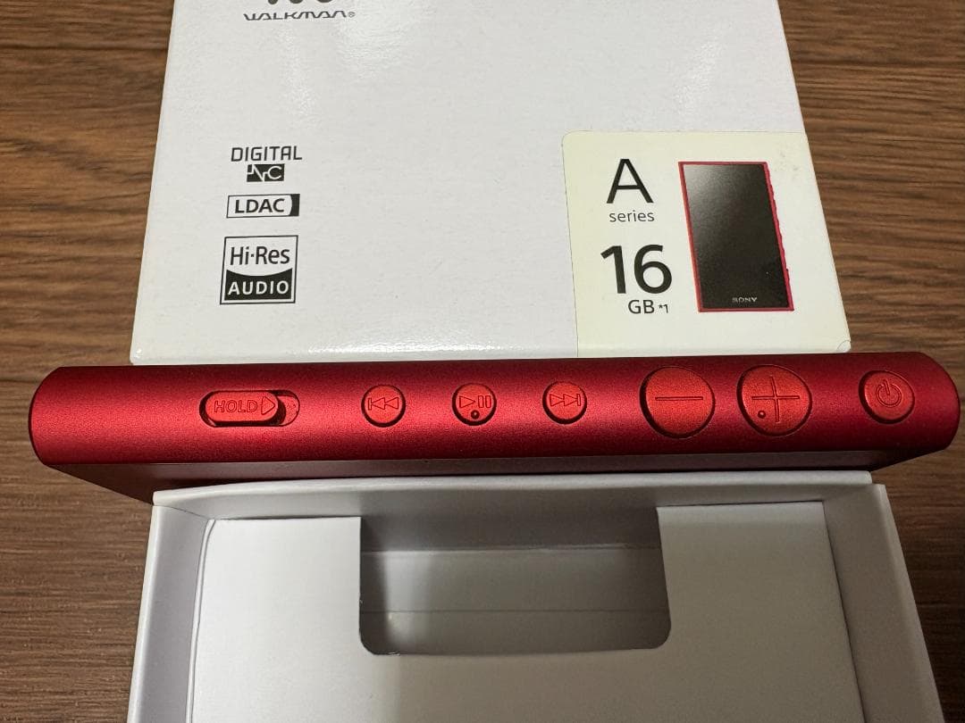 SONY WALKMAN NW-A105 レッド 16GB